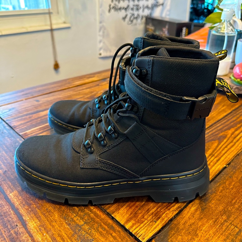 Doc Martens Combs Tech II Utility Boot Black Size 10US M